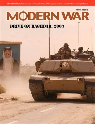 Cover image of Race to Baghdad: 2003 board game