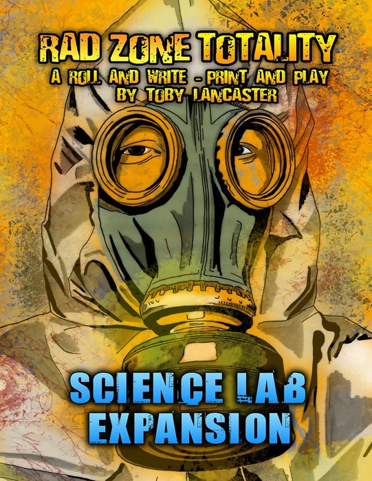 Cover image of Rad Zone Totality: Science Lab Expansion board game