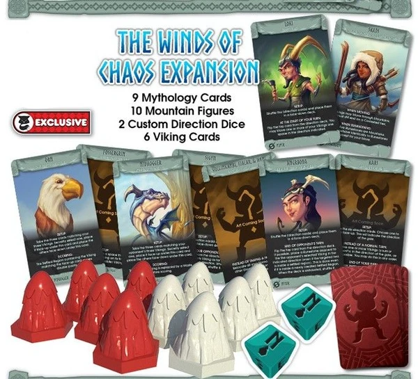 Cover image of Ragnarocks: The Winds of Chaos Expansion board game