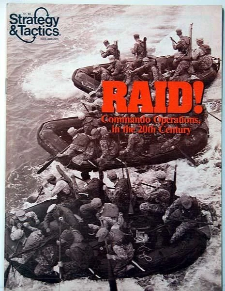 Cover image of Raid! Commando Operations, in the 20th Century board game
