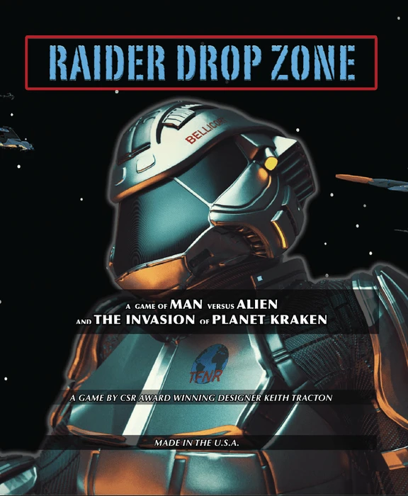 Cover image of Raider Drop Zone board game
