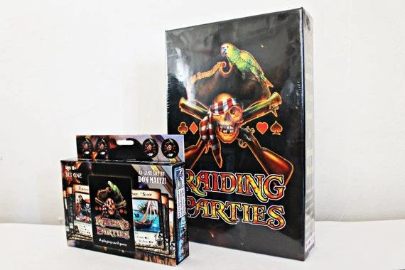 Cover image of Raiding Parties: Golden Age of Piracy board game