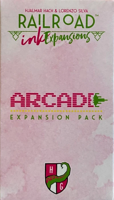 Cover image of Railroad Ink: Arcade Expansion Pack board game