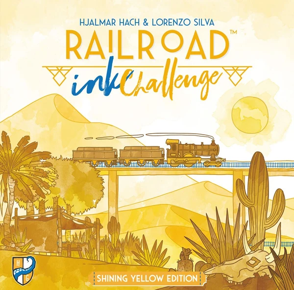 Cover image of Railroad Ink Challenge: Shining Yellow Edition board game