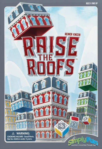 Cover image of Raise the Roofs board game