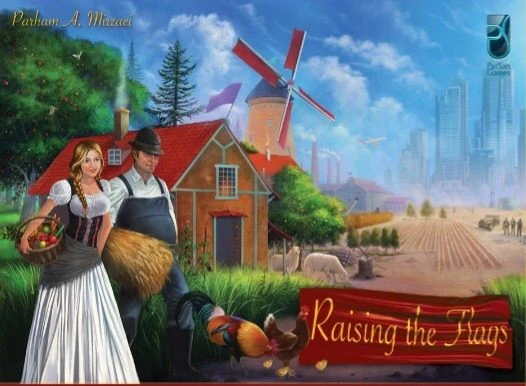 Cover image of Raising the Flags board game