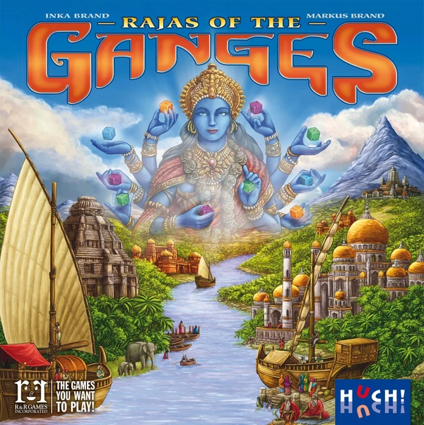 Cover image of Rajas of the Ganges board game