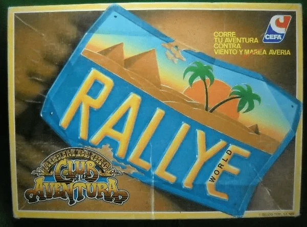 Cover image of Rallye World board game