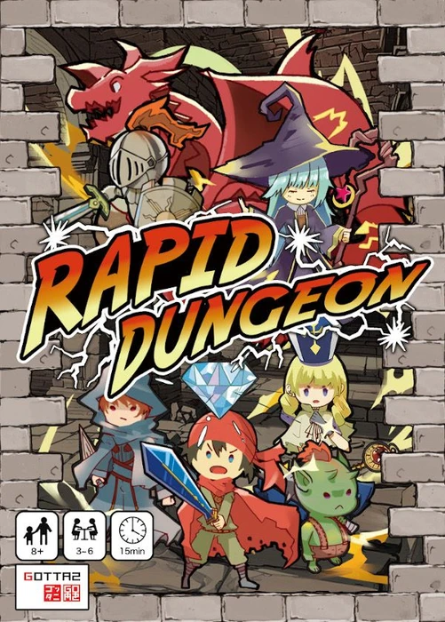 Cover image of Rapid Dungeon board game