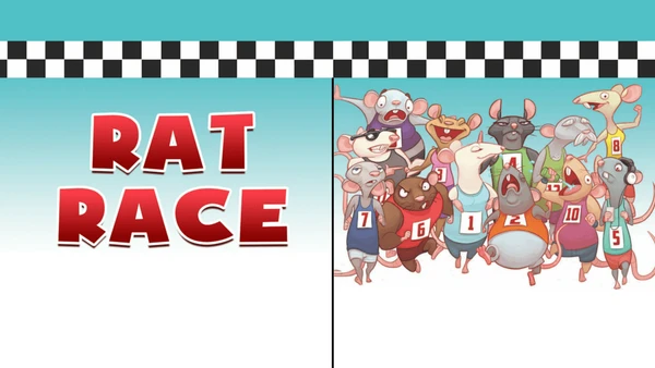 Cover image of Rat Race: The Card Game board game
