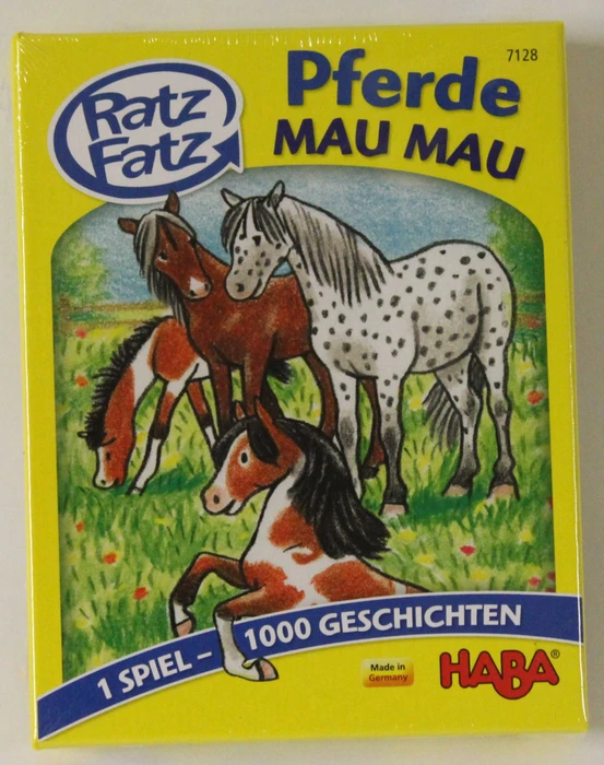 Cover image of Ratz Fatz Pferde: Mau Mau board game