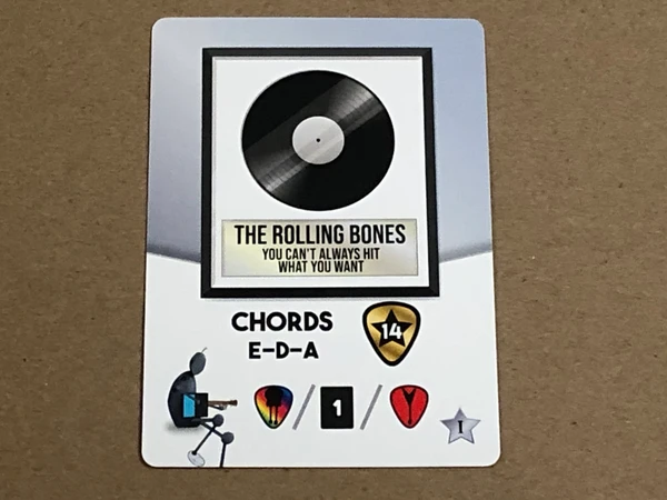Cover image of Re-Chord: The Rolling Bones Promo Card board game