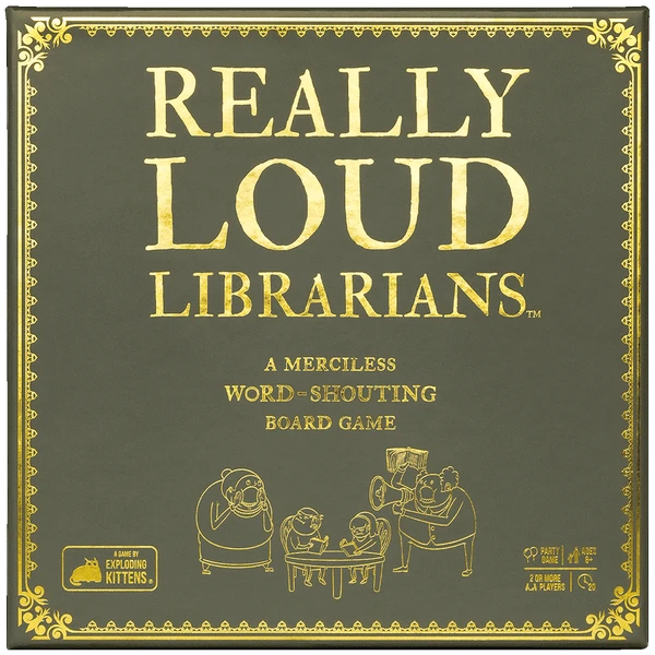 Cover image of Really Loud Librarians board game