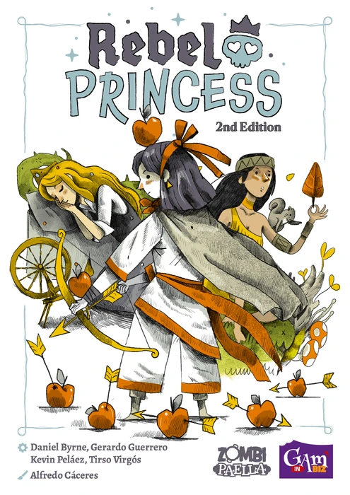 Cover image of Rebel Princess: 2nd Edition board game