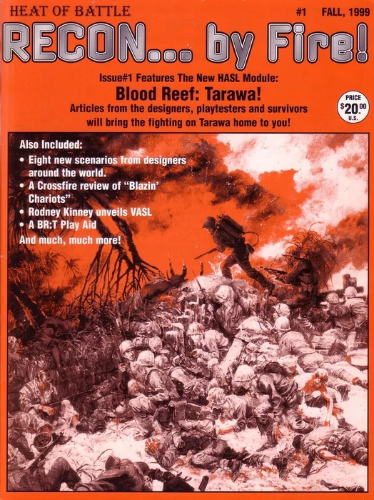 Cover image of Recon... by Fire!  Issue #1 board game