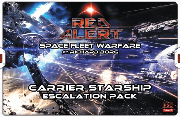 Cover image of Red Alert: Space Fleet Warfare – Carrier Starship Escalation Pack board game