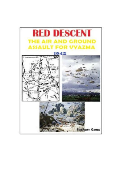 Cover image of Red Descent: The Air and Ground Assault for Vyamza 1942 board game
