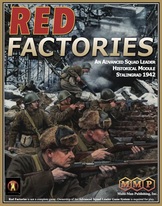 Cover image of Red Factories: ASL Historical Module 10 board game