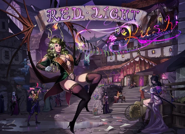 Cover image of Red Light Rush board game