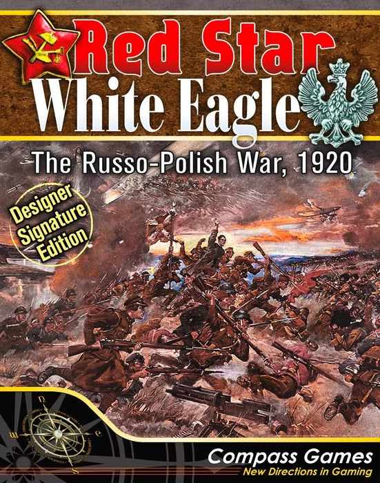 Cover image of Red Star/White Eagle: The Russo-Polish War, 1920 – Designer Signature Edition board game