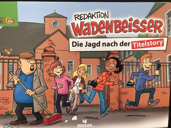 Cover image of Redaktion Wadenbeisser: Die Jagd nach der Titelstory board game