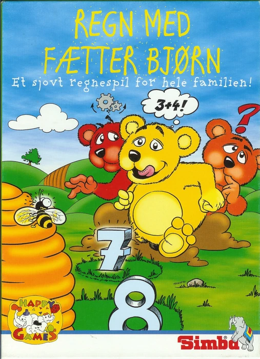 Cover image of Regn med Fætter Bjørn board game