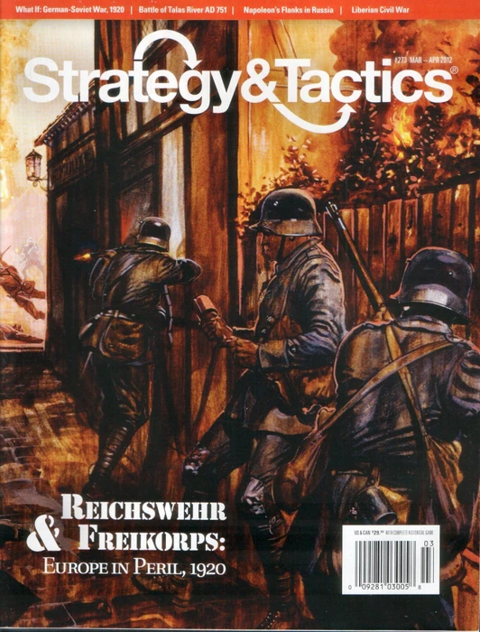Cover image of Reichswehr & Freikorps: If the Red Army Invaded Germany, 1920 board game
