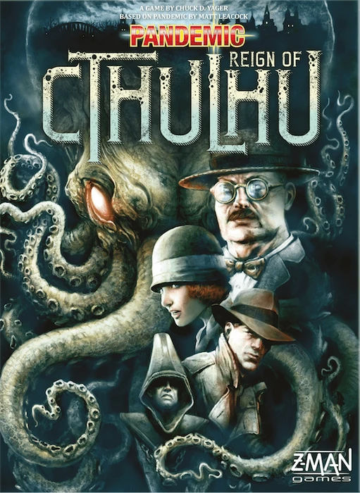 Cover image of Reign of Cthulhu board game