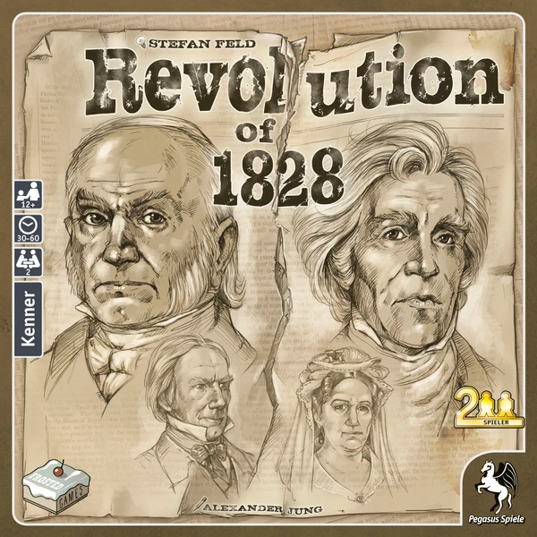 Cover image of Revolution of 1828 board game