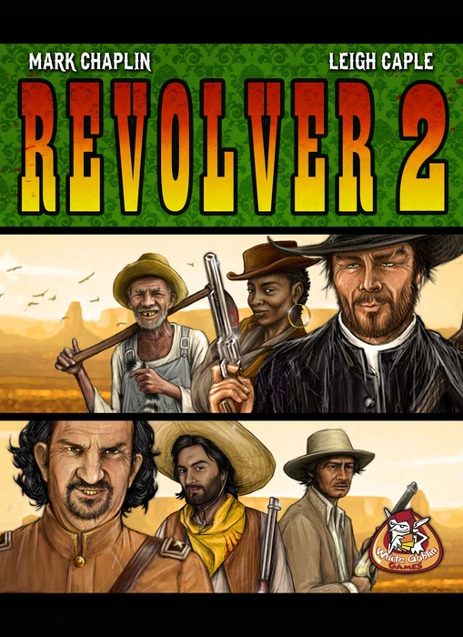 Cover image of Revolver 2: Last Stand at Malpaso board game