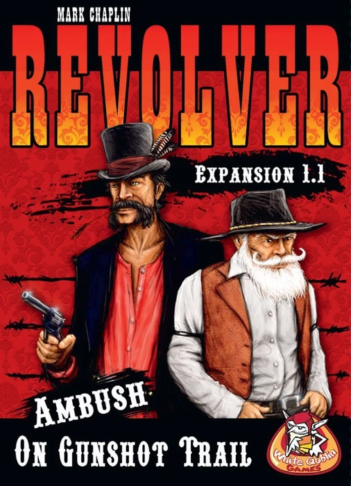 Cover image of Revolver Expansion 1.1: Ambush on Gunshot Trail board game