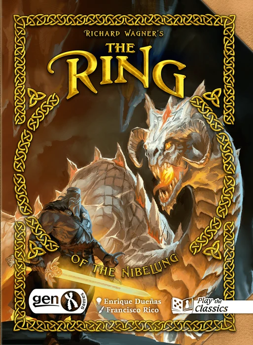 Cover image of Richard Wagner's Ring of the Nibelung board game