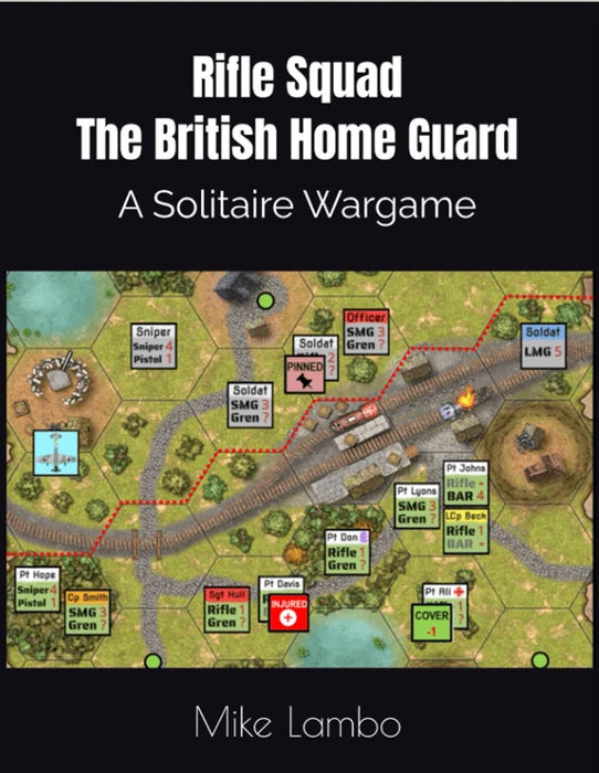Cover image of Rifle Squad: The British Home Guard – A Solitaire Wargame board game