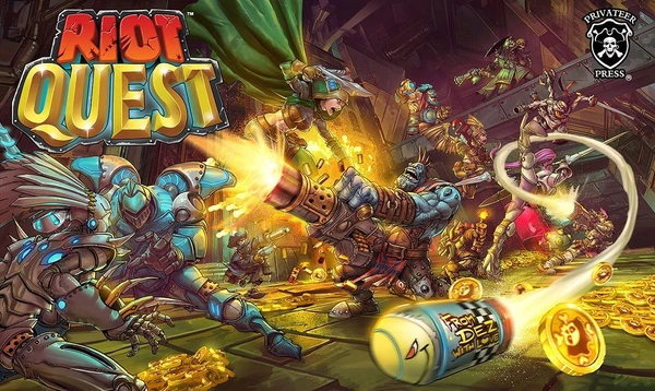 Cover image of Riot Quest: Arena Miniatures Game board game