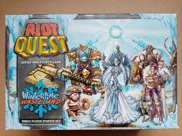 Cover image of Riot Quest: Wintertime Wasteland board game