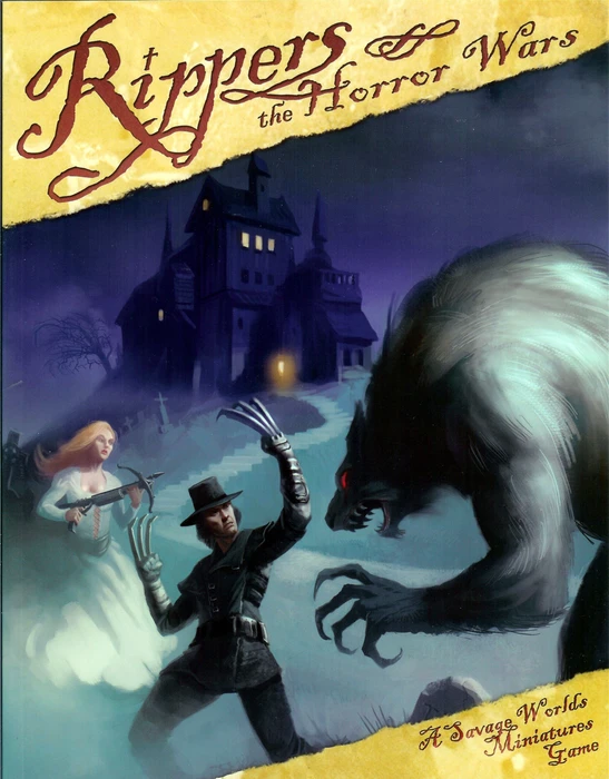 Cover image of Rippers: The Horror Wars board game