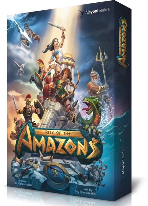 Cover image of Rise of the Amazons board game