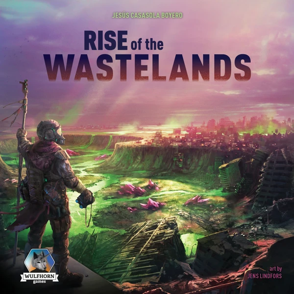 Cover image of Rise of the Wastelands board game