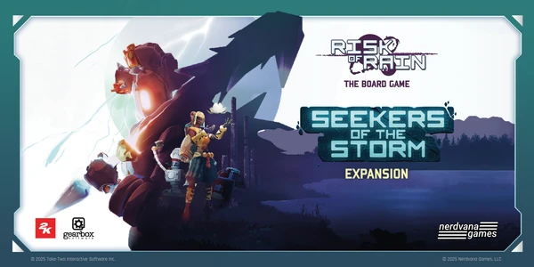 Cover image of Risk of Rain: The Board Game – Seekers of the Storm Expansion board game