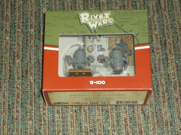 Cover image of Rivet Wars: R-100 board game