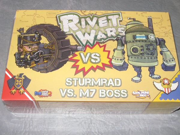Cover image of Rivet Wars: Sturmrad vs. M7 Boss board game