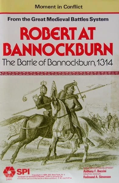 Cover image of Robert at Bannockburn: The Battle of Bannockburn, 1314 board game