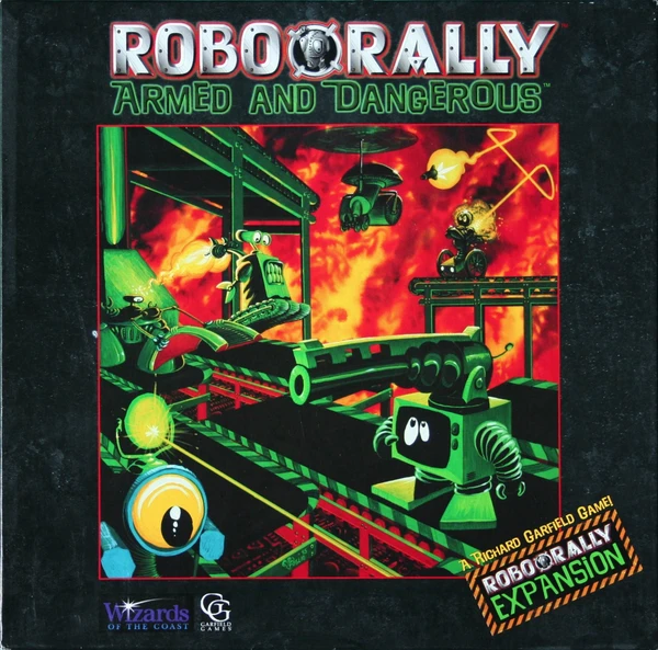 Cover image of RoboRally: Armed and Dangerous board game