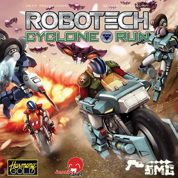 Cover image of Robotech: Cyclone Run board game