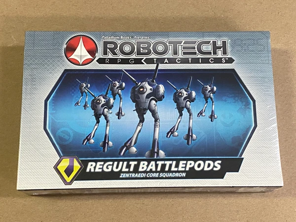 Cover image of Robotech RPG Tactics: Zentraedi Regult Battlepod Squadron board game