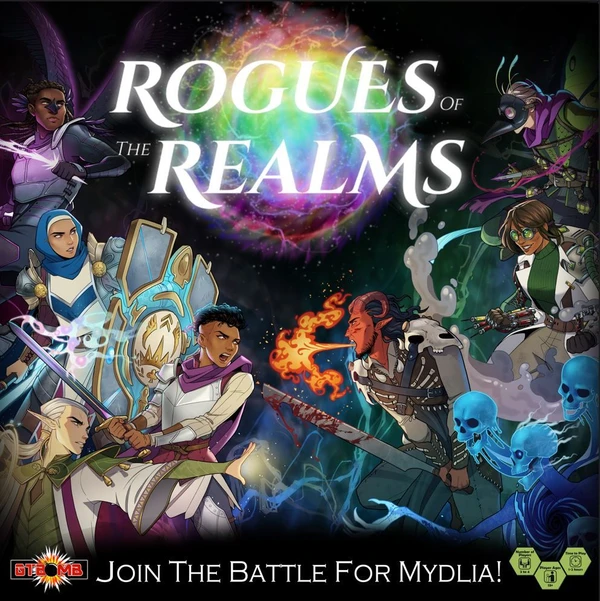 Cover image of Rogues of the Realms board game