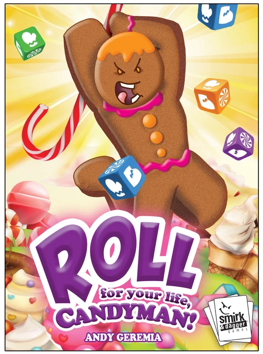 Cover image of ROLL for Your Life, Candyman! board game