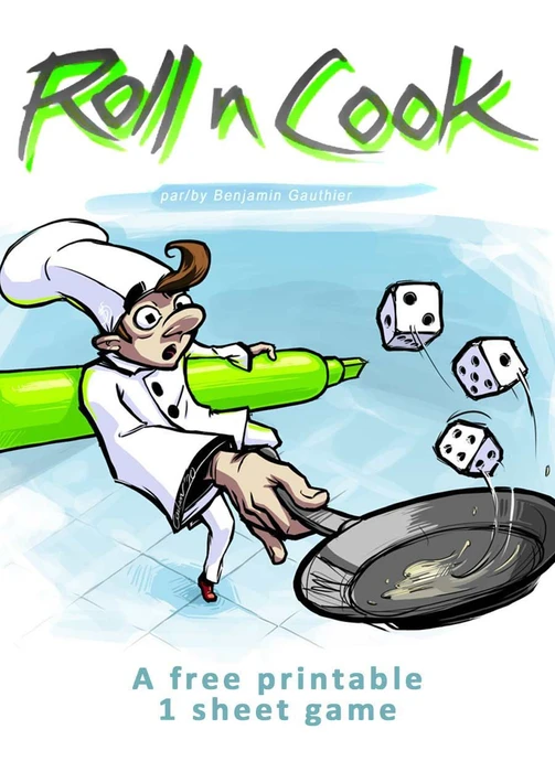 Cover image of Roll n Cook board game