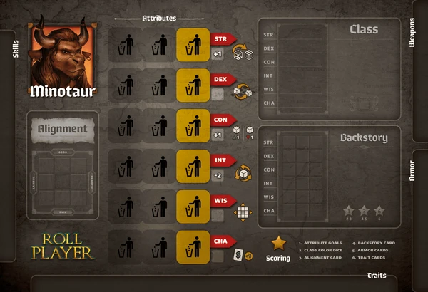 Cover image of Roll Player: Minotaur Promo Punchboard board game