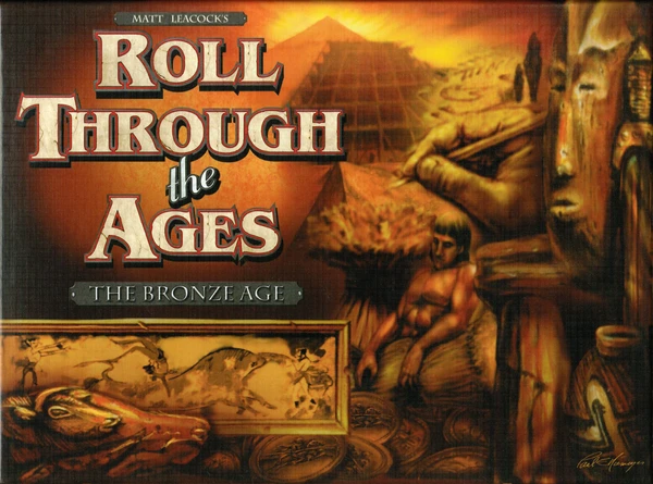 Cover image of Roll Through the Ages: The Bronze Age board game